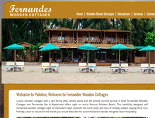 Tablet Screenshot of fernandeswoodencottages.com
